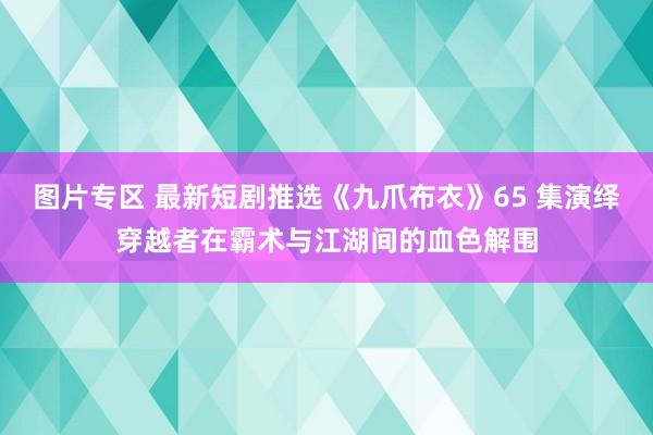 图片专区 最新短剧推选《九爪布衣》65 集演绎穿越者在霸术与江湖间的血色解围